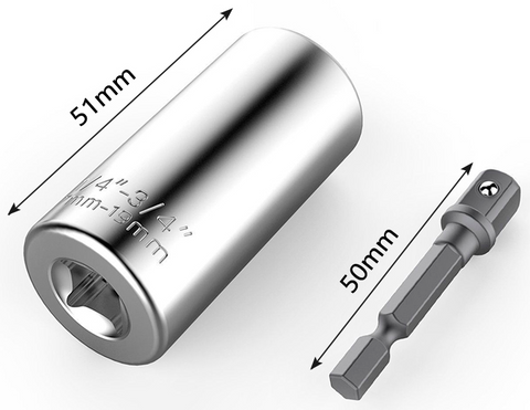 Universal Socket - Unscrew Any bolt