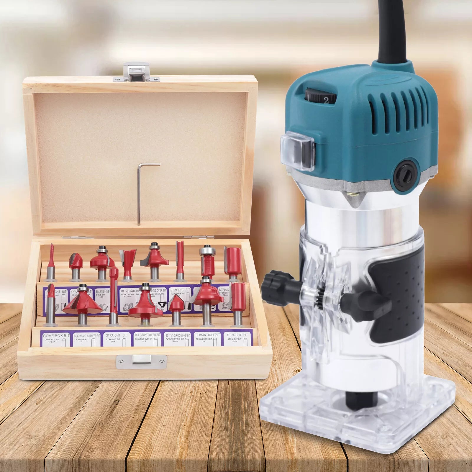 Cordless Brushless Router Tool