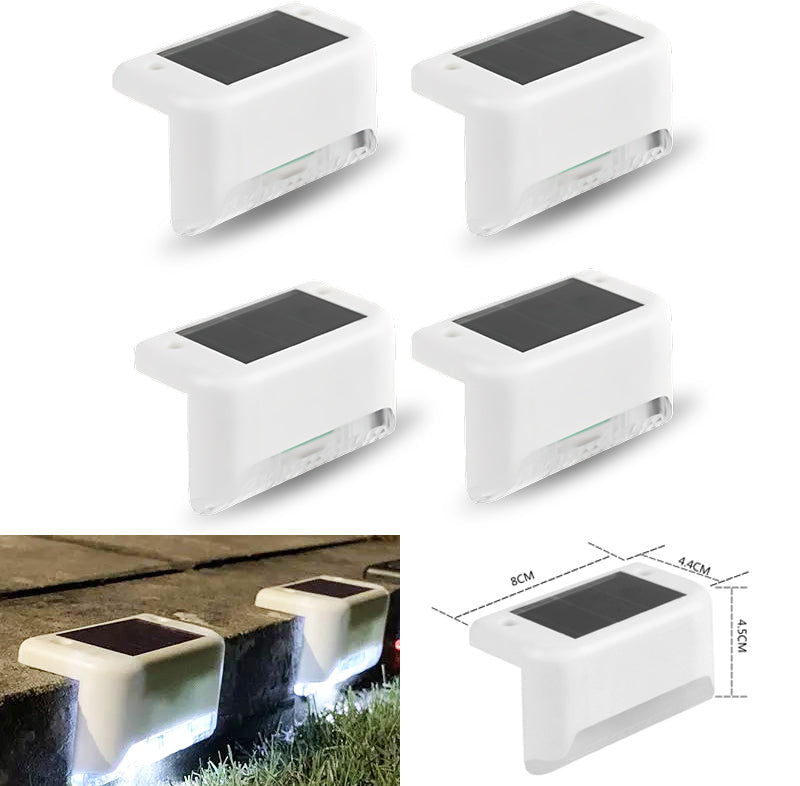Solar Deck Lights Outdoor 4 Pack