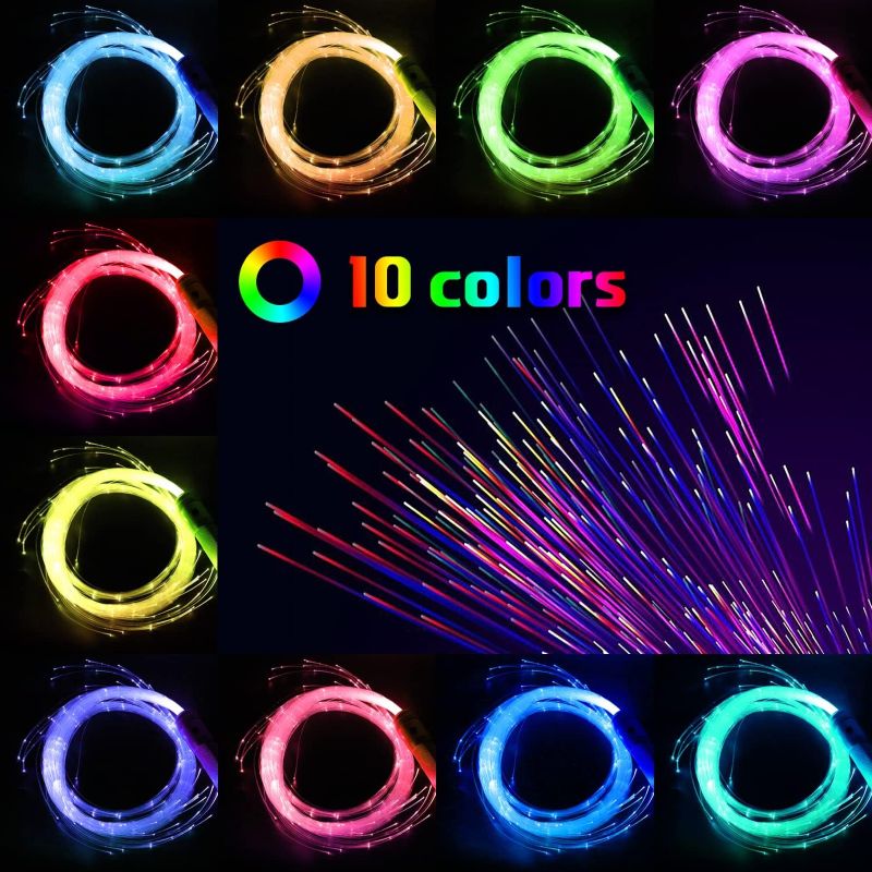 Fiber Optic Dance Whip Lights