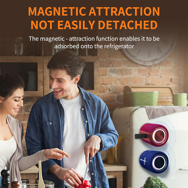 Magnetic Dual Splittable Bluetooth Speaker