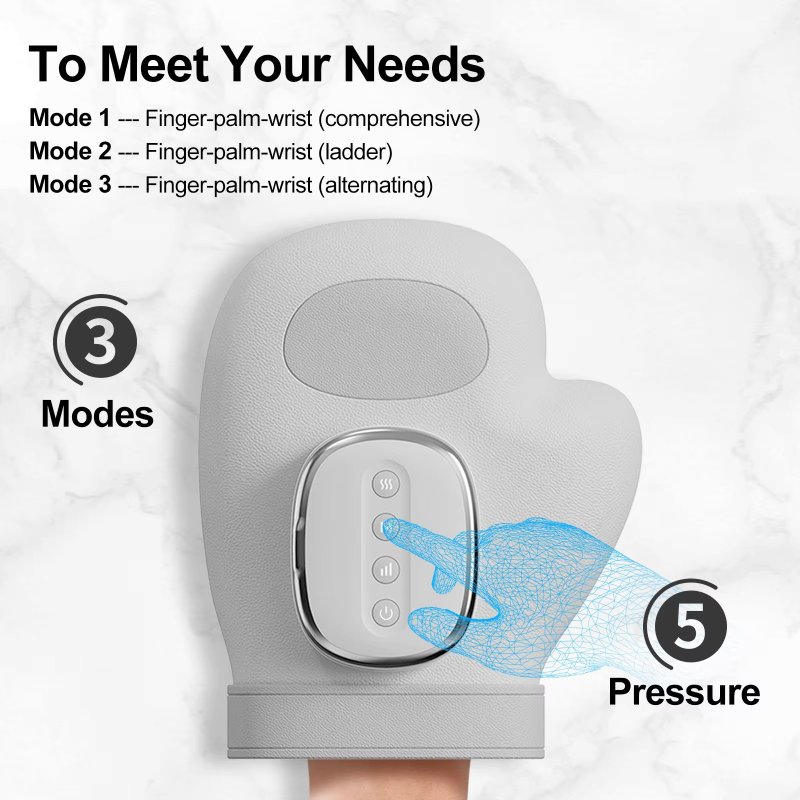 Hand Massager with Heat Compression