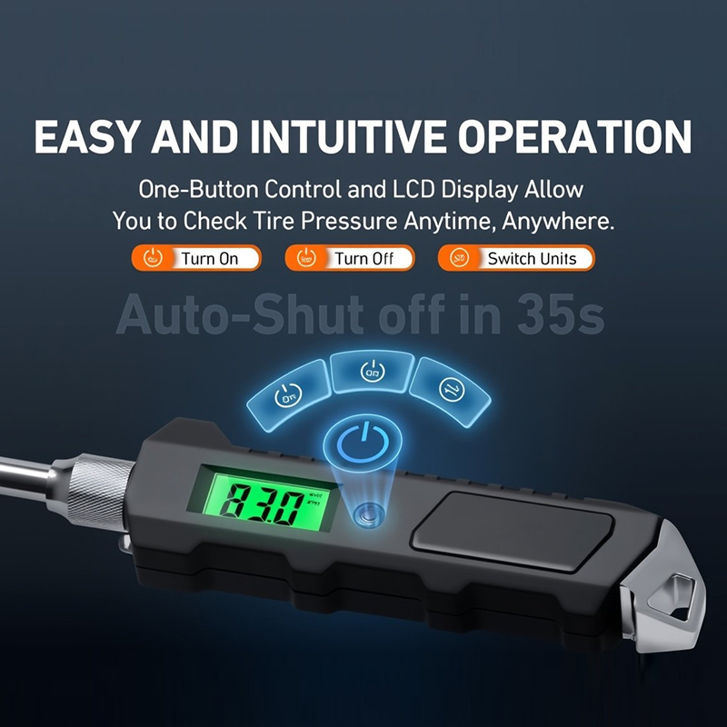 Heavy Duty Digital Tire Gauge