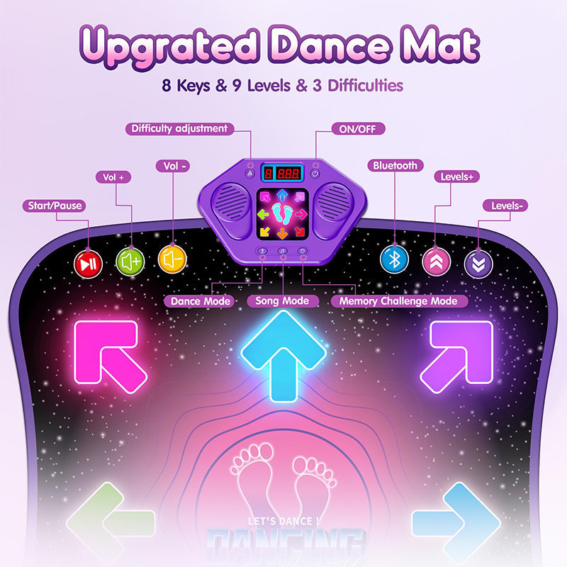 LED Bluetooth Kids Dance Mat