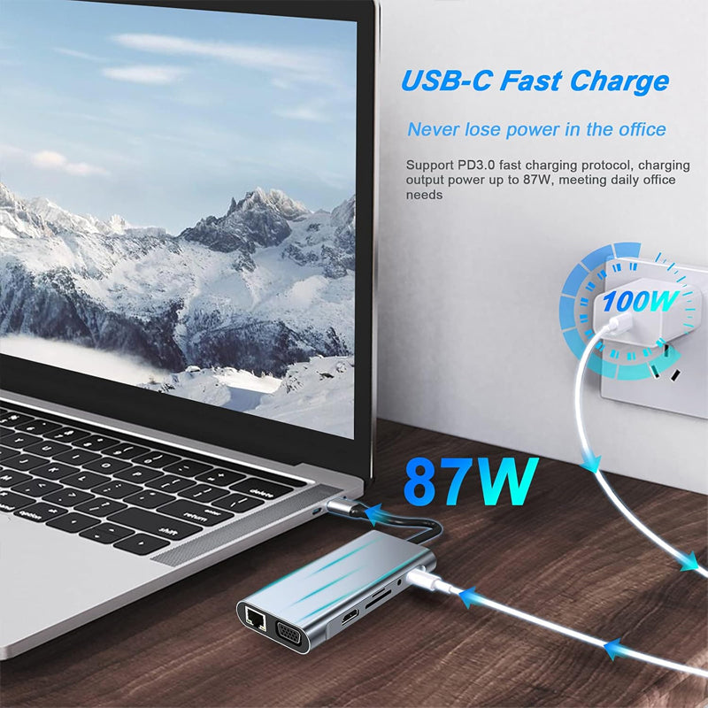 11 In 1 USB C Hub
