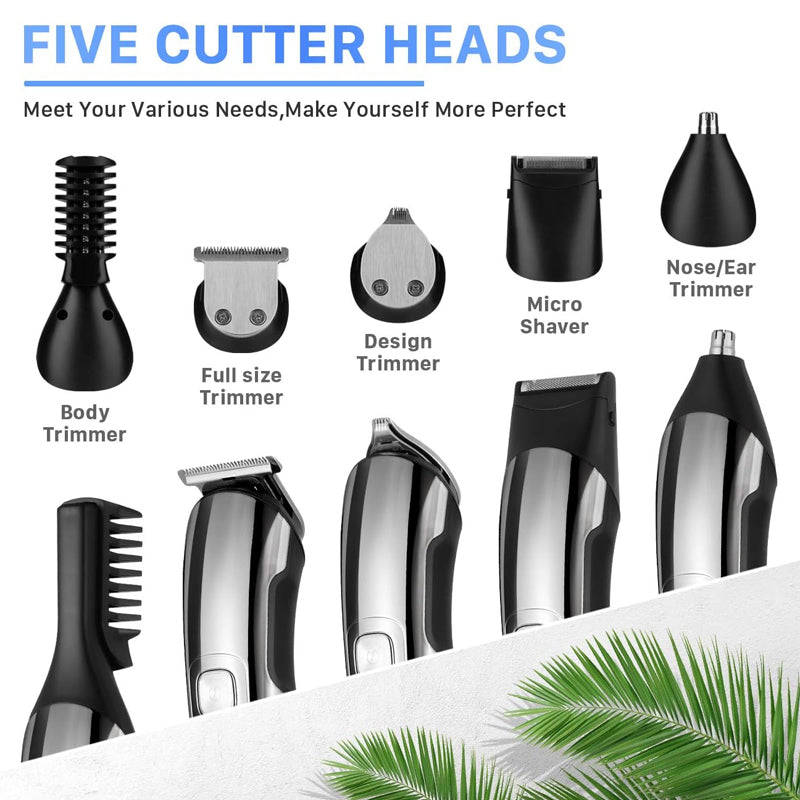 Men's Waterproof Grooming Kit Clippers