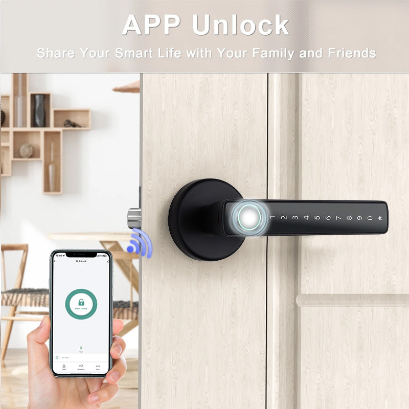 Smart Keyless Entry Door Lock