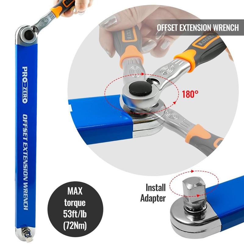 3/8 Offset Extension Wrench Set