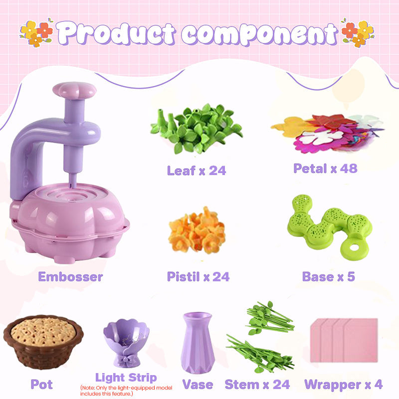 DIY Fabric Flower Craft Kit