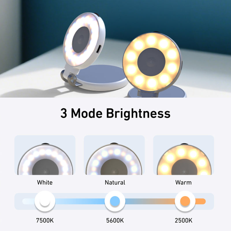 Fun Shot Magnetic Grip & Magnetic Selfie Light