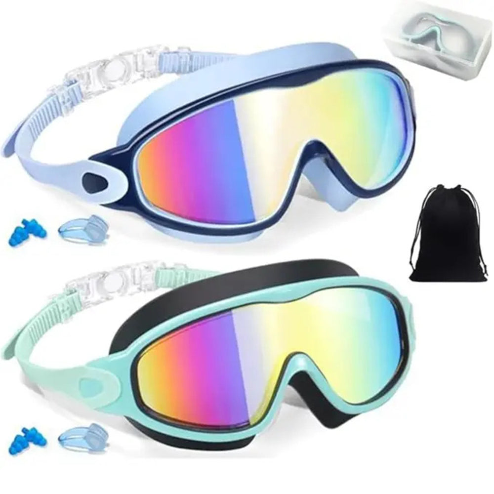 Kids Swimming Goggles Set
