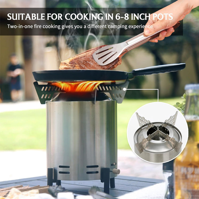 Tabletop Stainless Steel Fire Pit