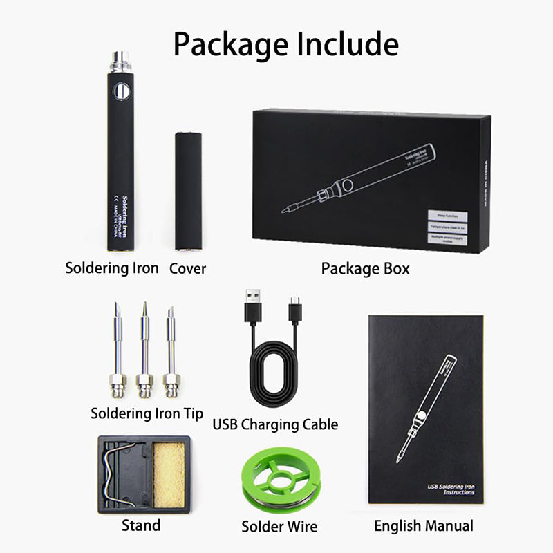 Cordless Soldering Iron Kit