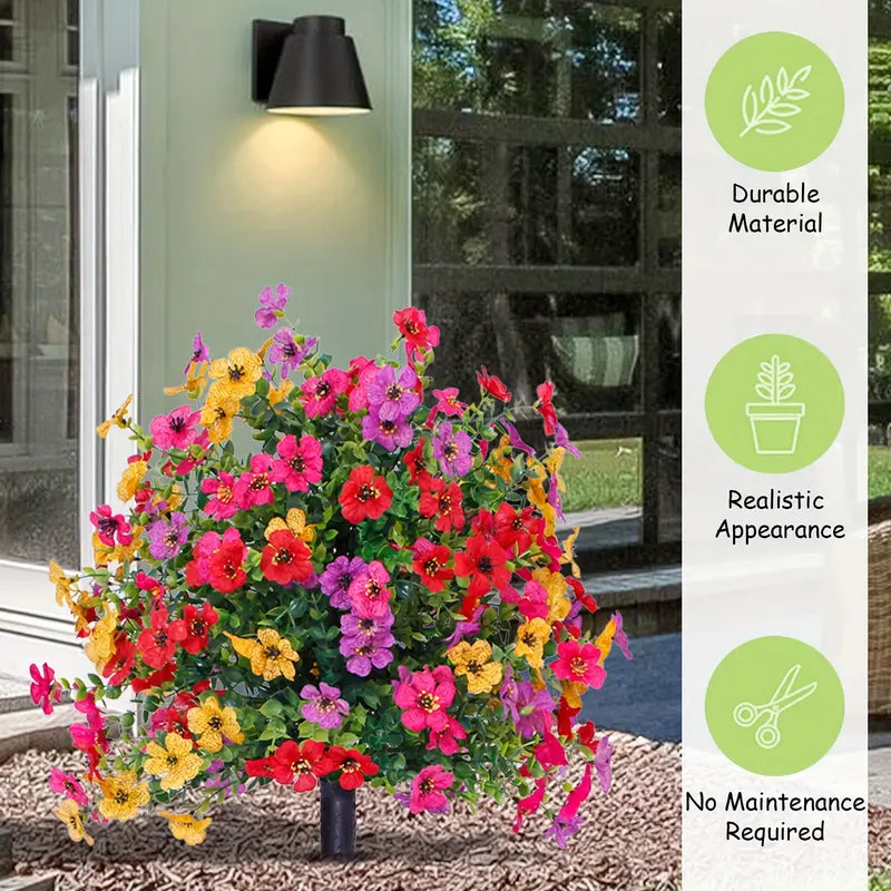 Artificial Faux Flowers Garden Decoration
