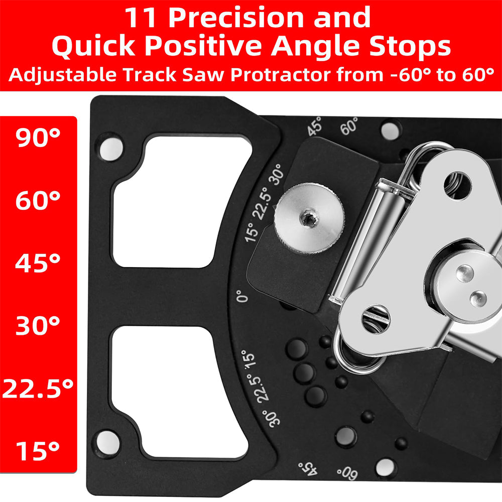 Adjustable Angle Track Saw Guide