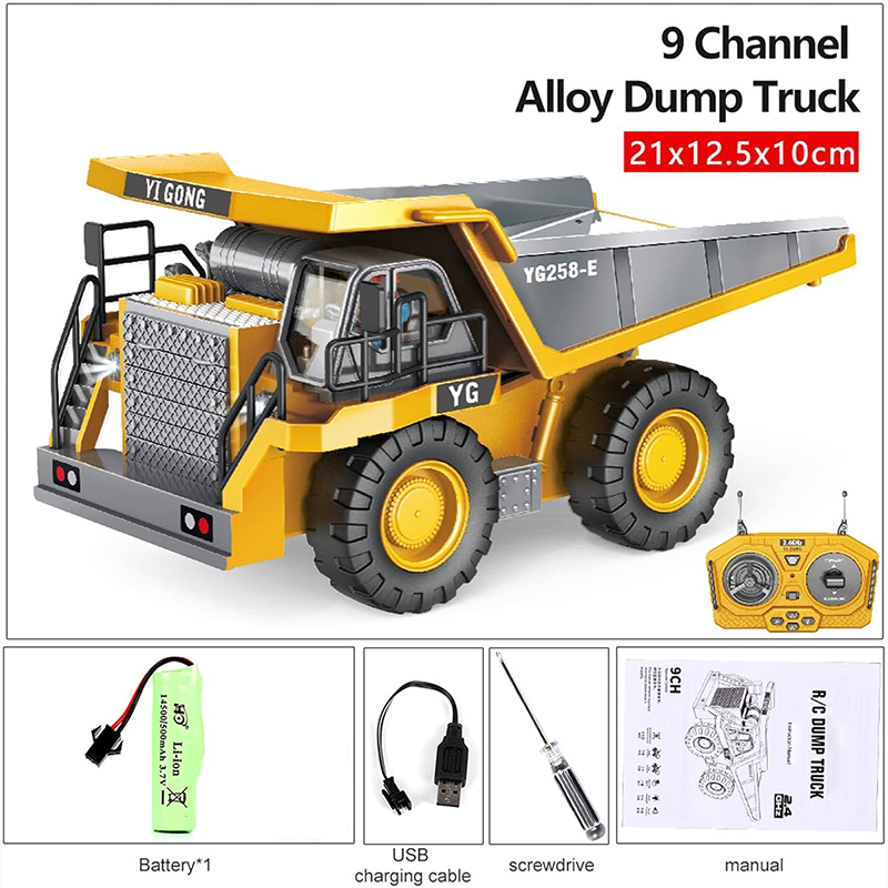 Remote Control Excavator Construction Toys