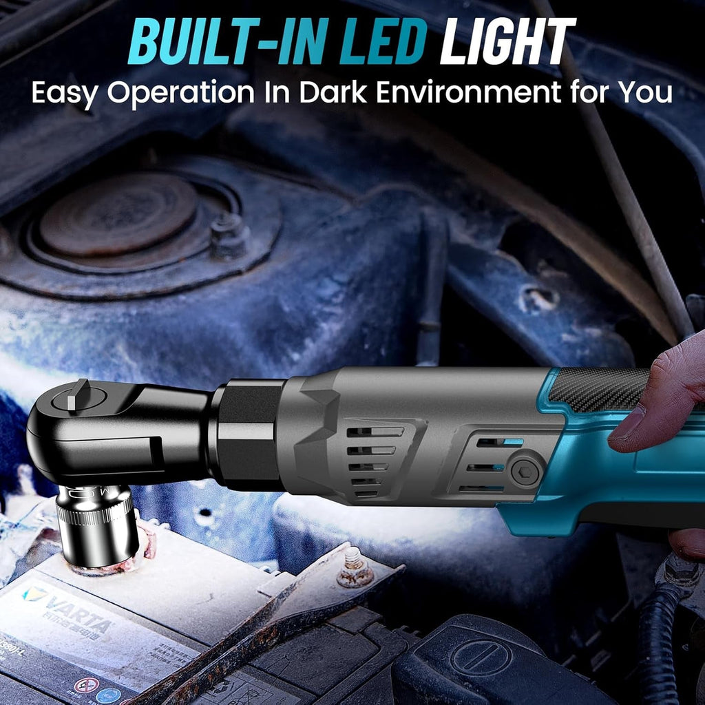 Cordless Electric Ratchet Wrench Set