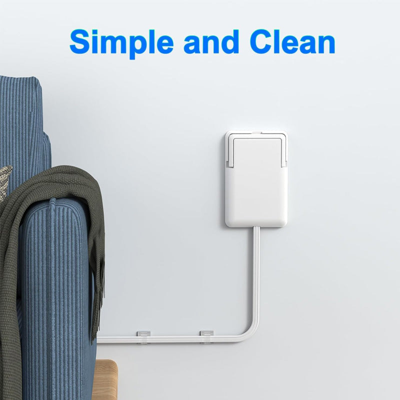 Ultra Thin Flat Plug Power Strip