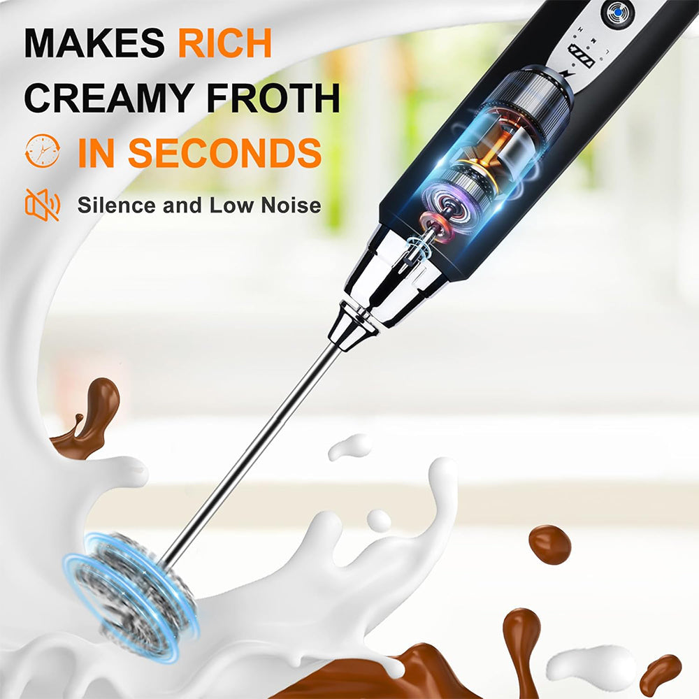 Rechargeable Electric Milk Frother