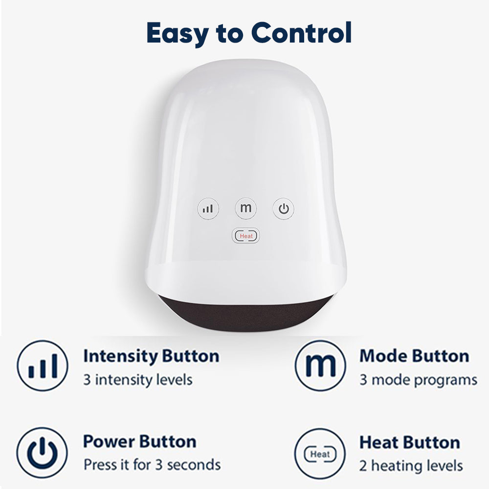 Cordless Hand Massager With Heat