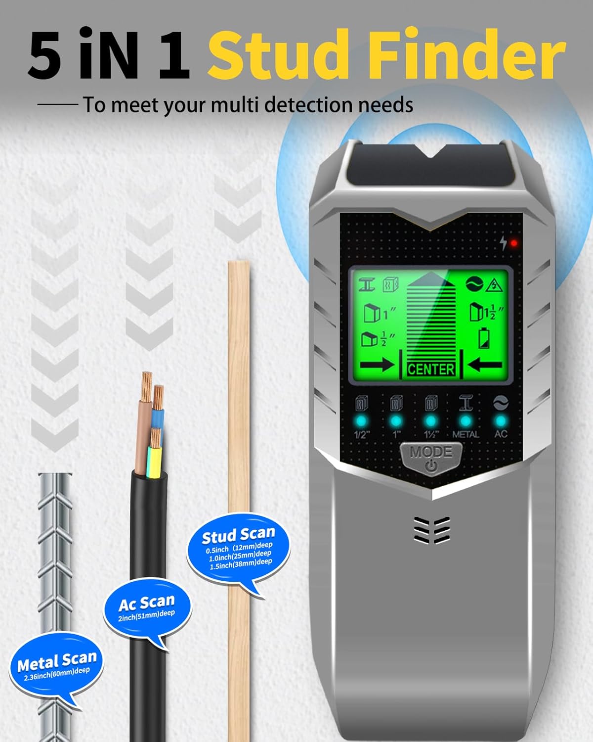 5 in 1 Wall Scanner