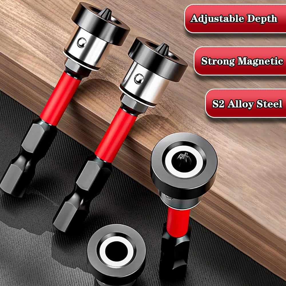 Drywall Screw Setter Magnetic PH2 Bits
