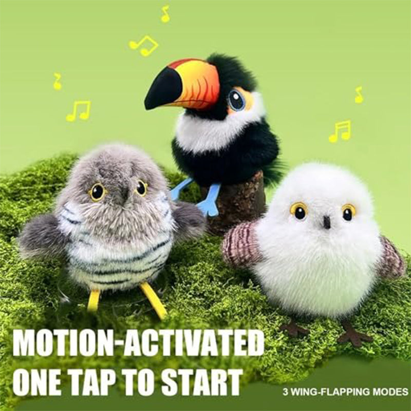 Motion Activated Flapping Bird Toy