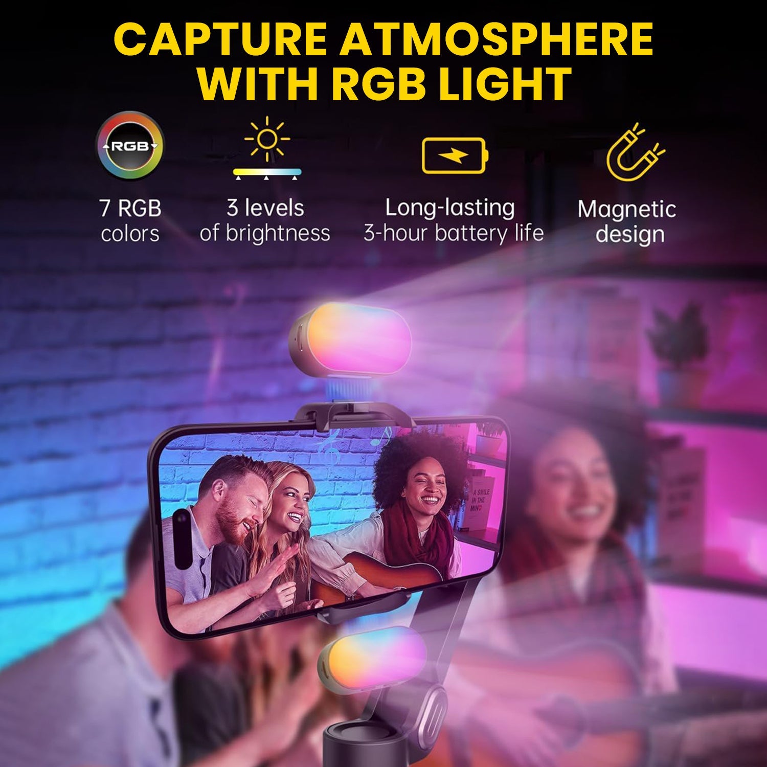 Auto Face Tracking Tripod Stand