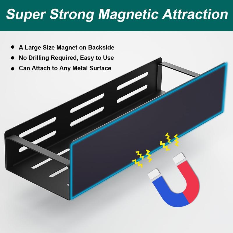 Moveable Magnetic Refrigerator Storage Rack