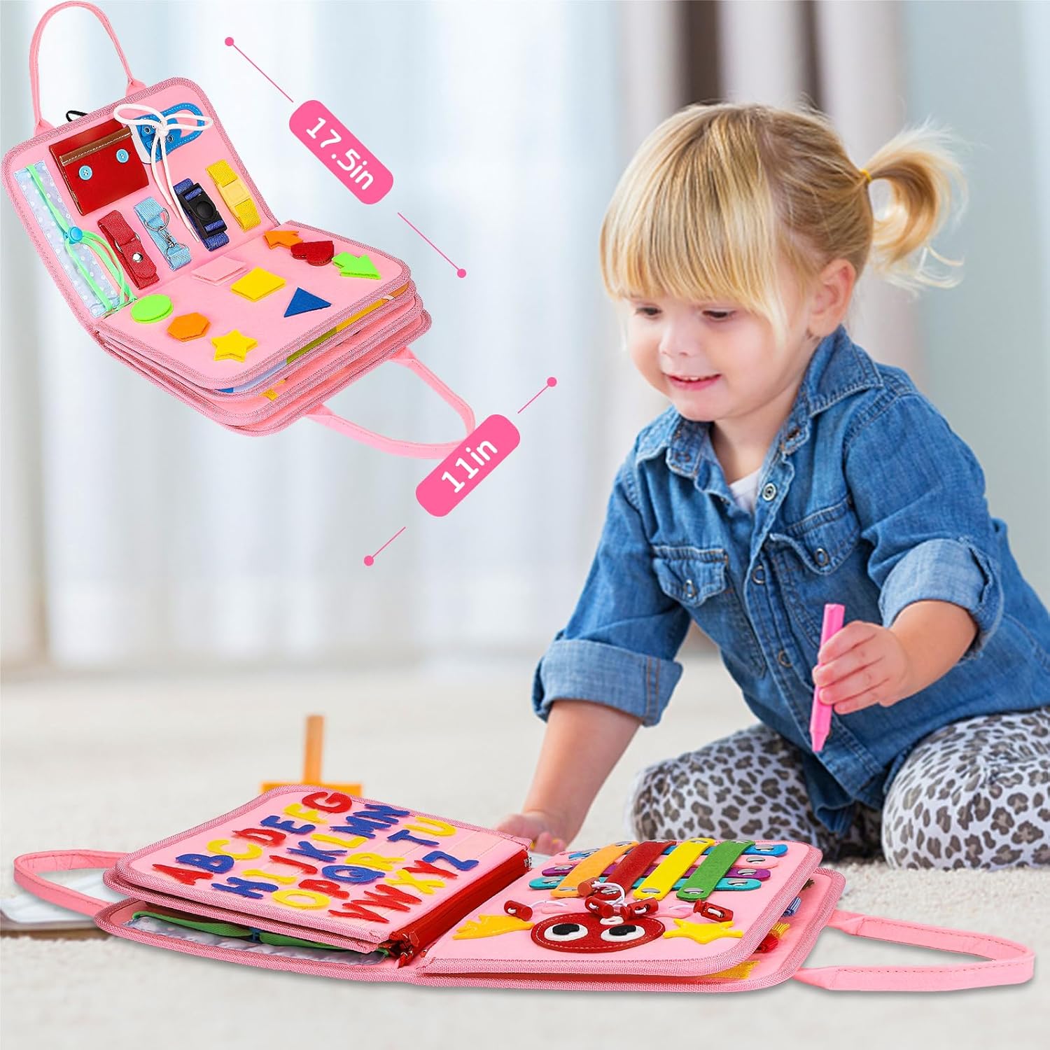 Toddler Montessori Busy Board