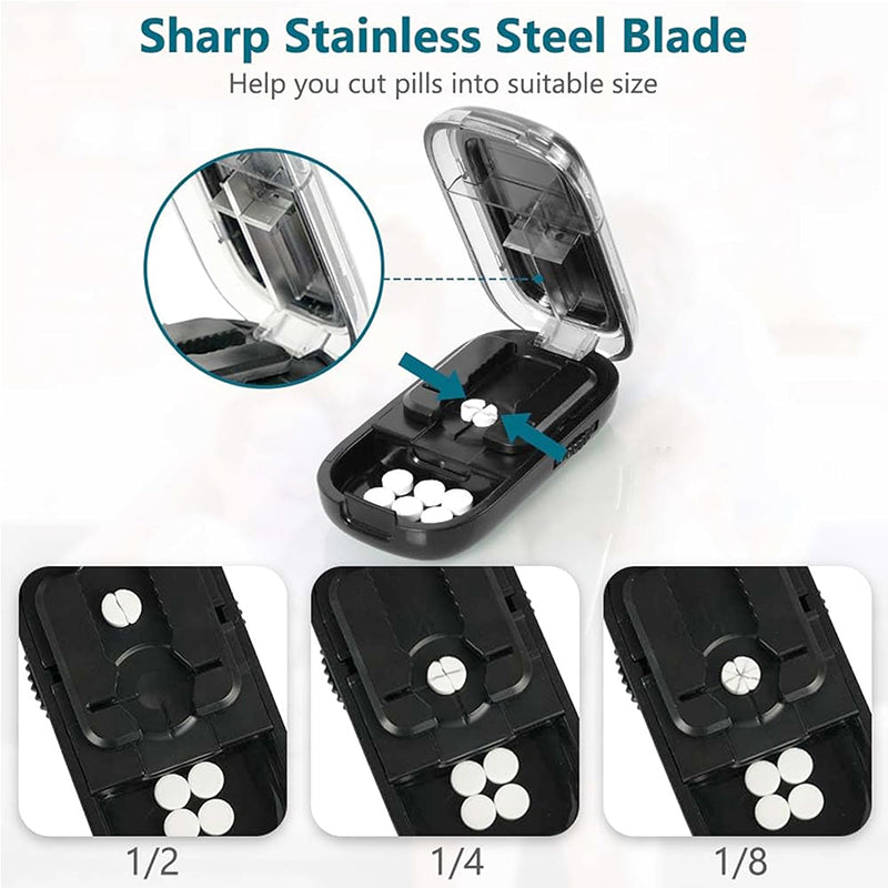 Multi Pill Cutter with Precision Guide