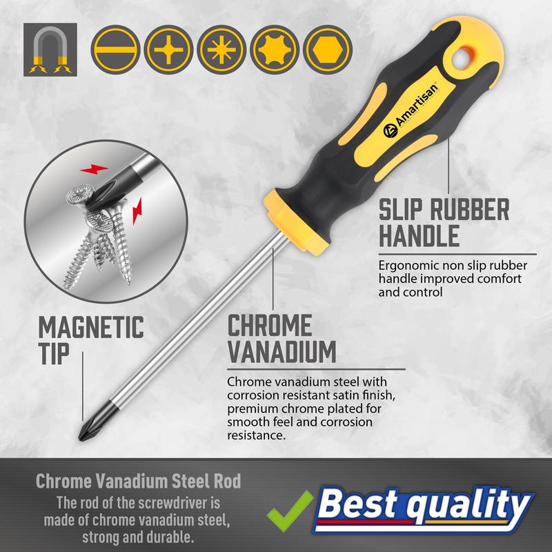 Magnetic Screwdrivers Set with Case(43PCS)
