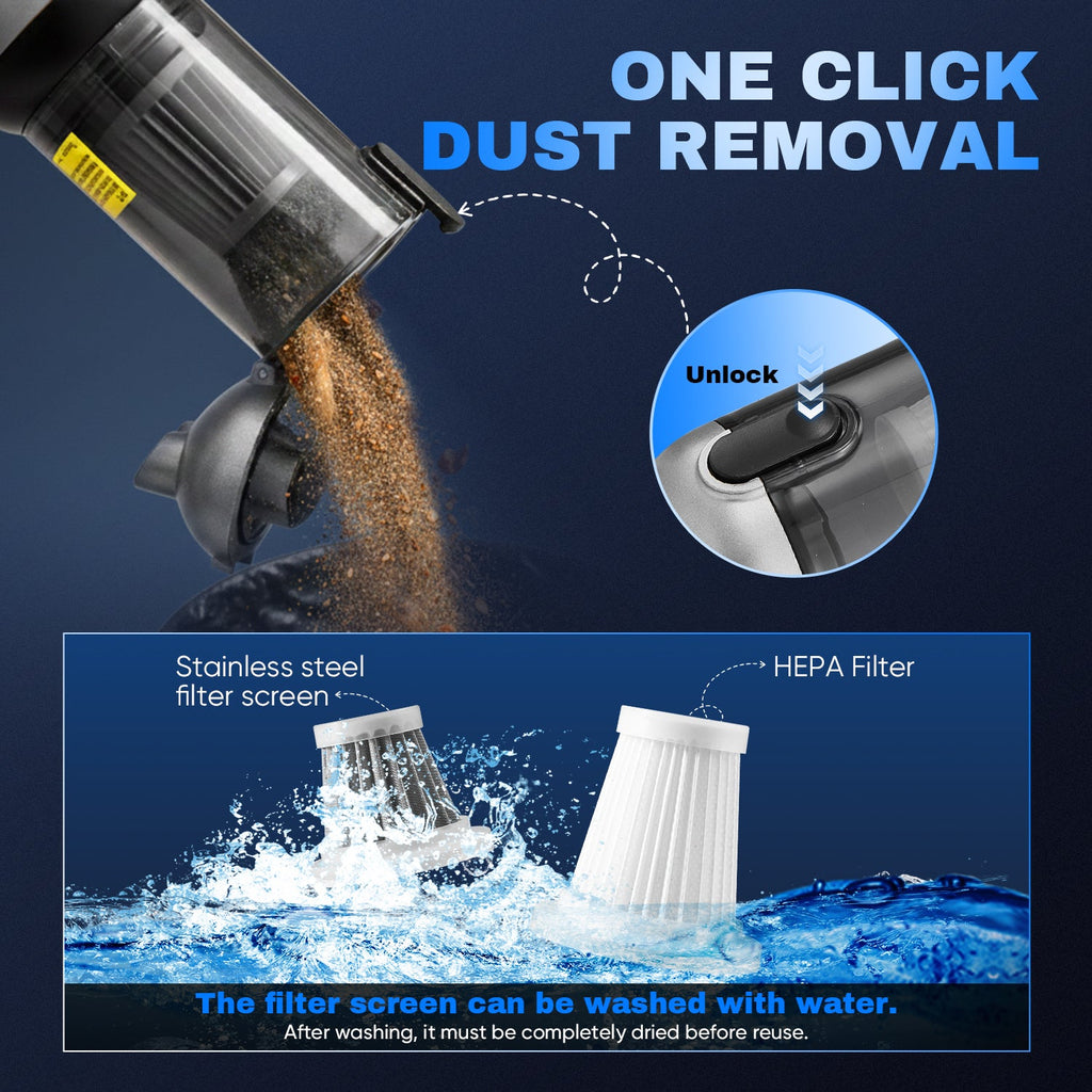 4 in 1 Handheld Car Vacuum