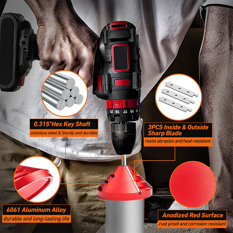 2-In-1 Internal & External Chamfer Tool