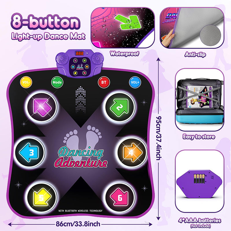 LED Bluetooth Kids Dance Mat