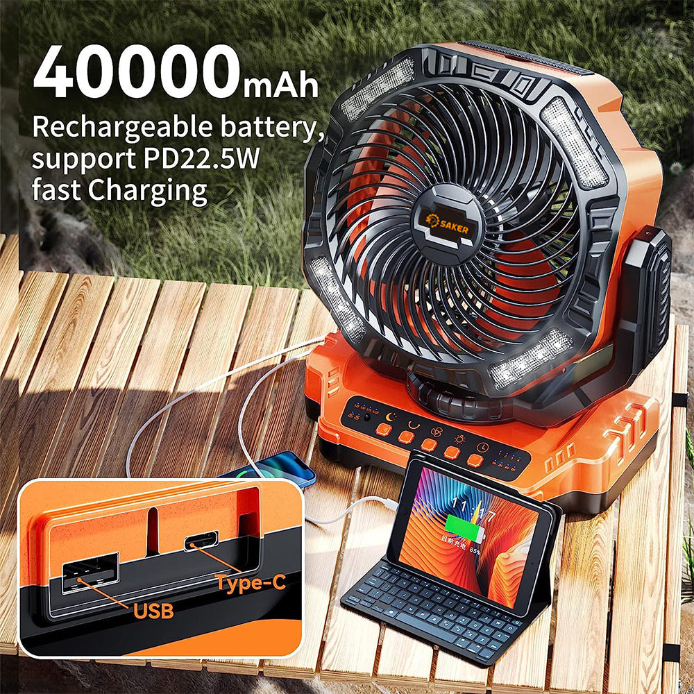 ® Rechargeable Camping Fan