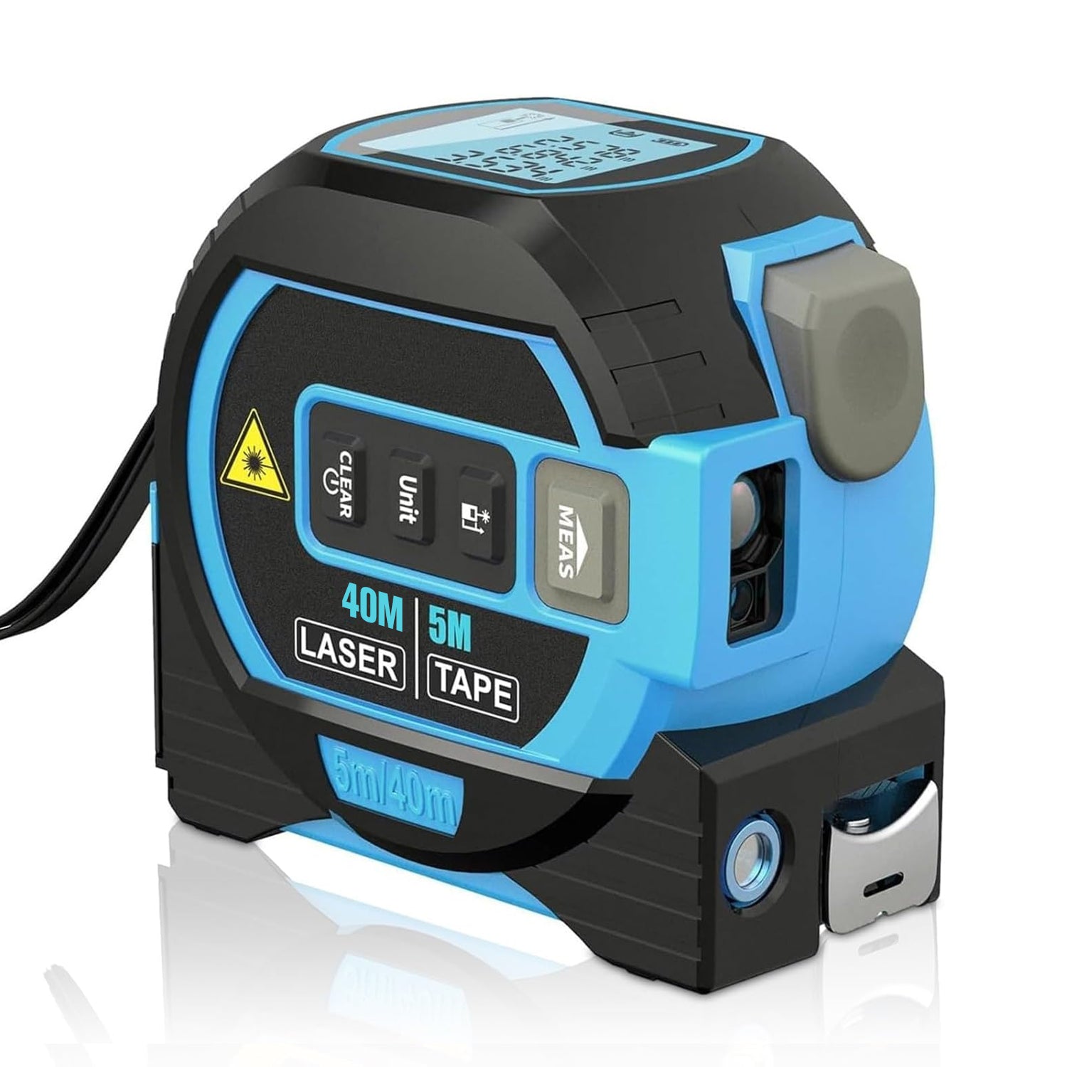 Portable 3-in-1 Infrared Laser Tape Measuring