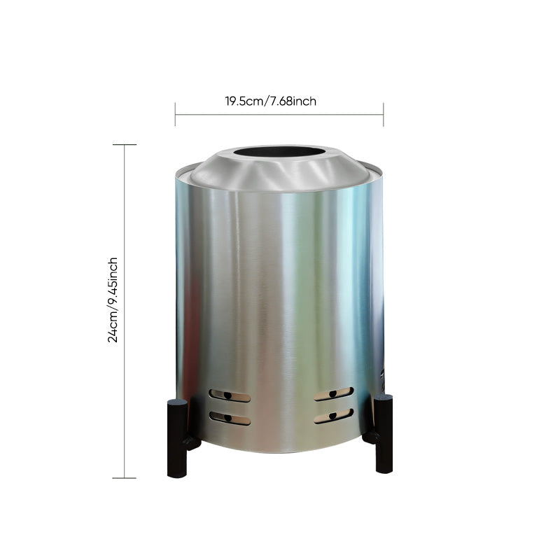 Tabletop Stainless Steel Fire Pit