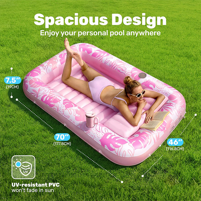 Extra Large Inflatable Sunbathing Pool Lounger