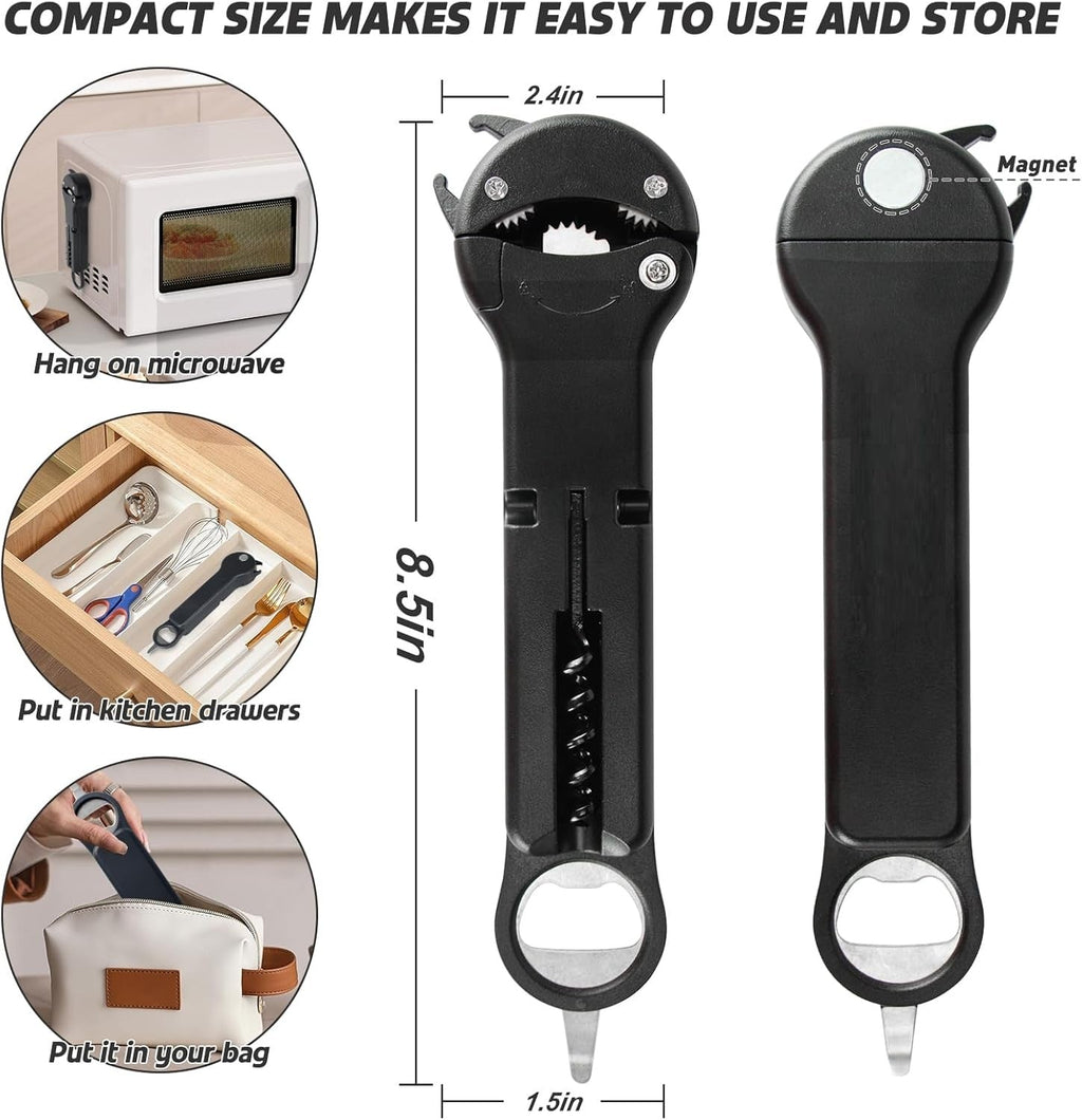 Retractable Magnetic Jar Opener