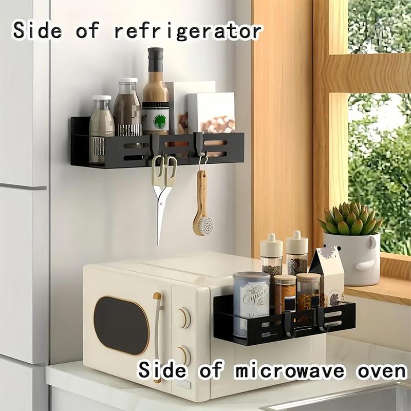 Moveable Magnetic Refrigerator Storage Rack