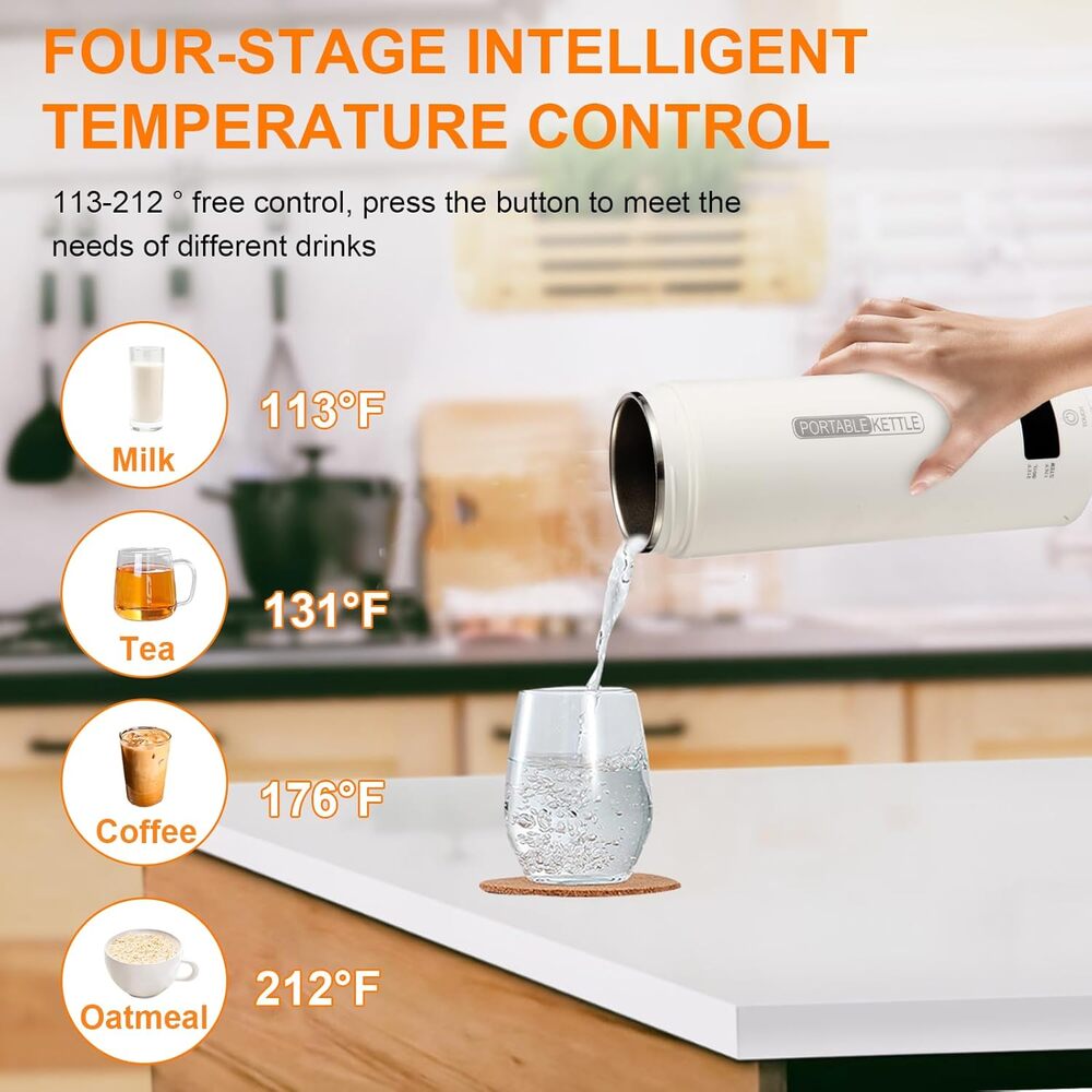 Portable Travel Electric Tea Kettle