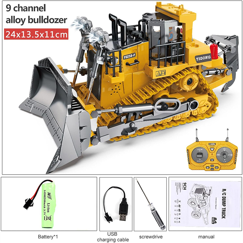 Remote Control Excavator Construction Toys