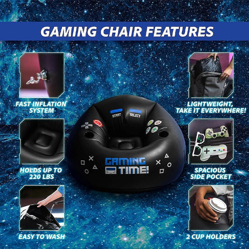 Inflatable Gaming Bean Bag Chair