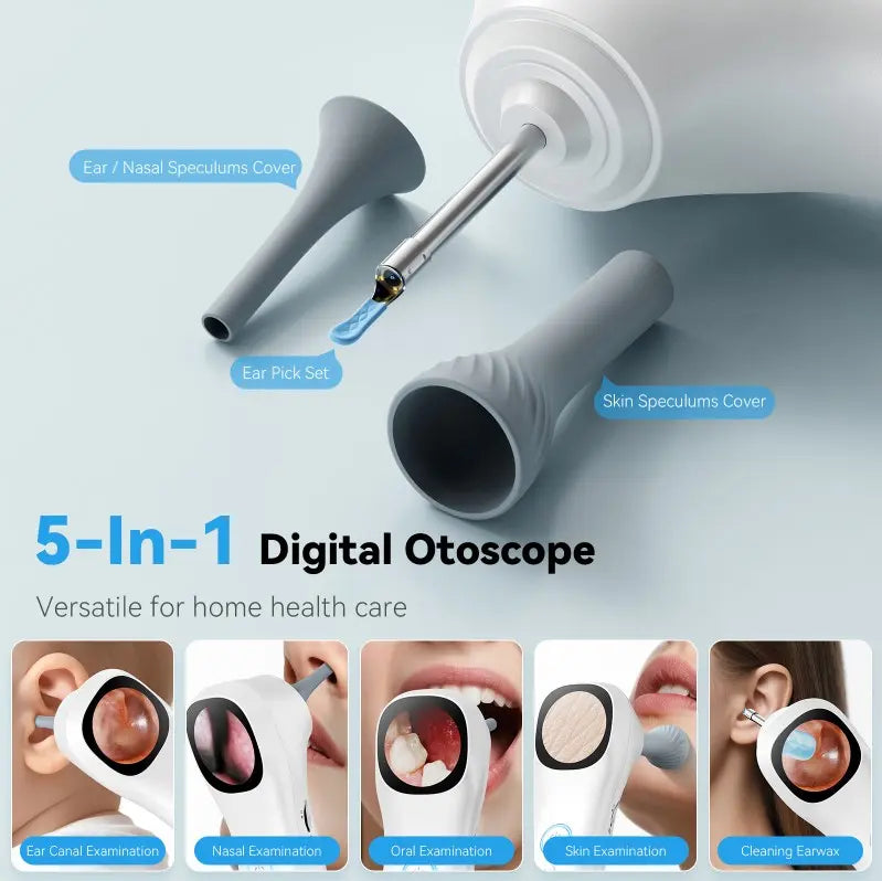 1080P HD Digital Otoscope With Screen