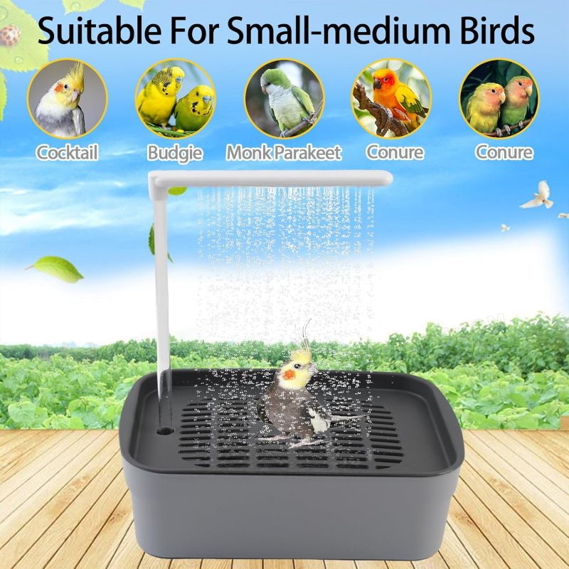 Automatic Bird Bath Fountain Box