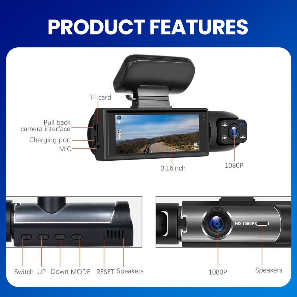 Front & Rear Dashcam