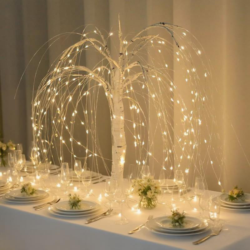 LED Willow Tree Light with 8 Modes