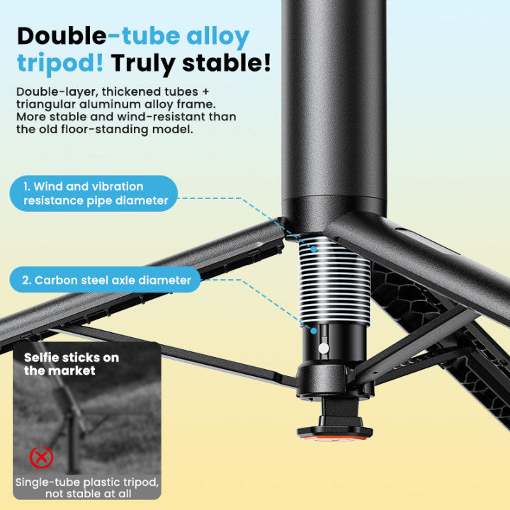 Automatic Magnetic Selfie Tripod Stand