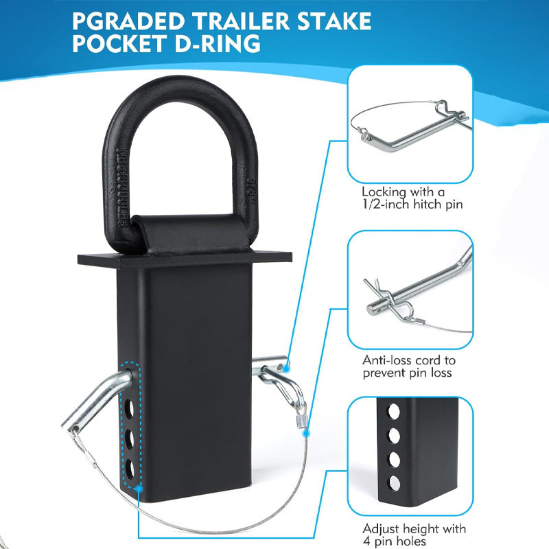 Heavy-Duty Stake Pocket D Rings